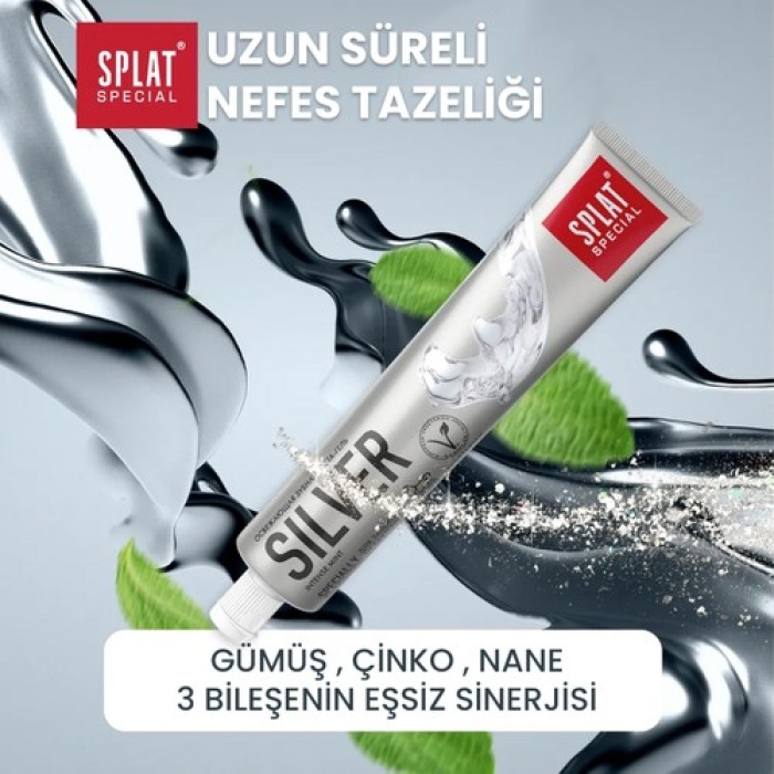Splat Silver Macun 75 Ml