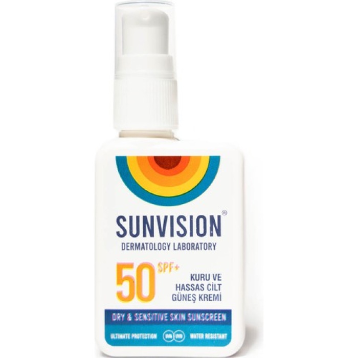 Sunvision Kuru Ve Hassas Cilt Güneş Kremi 50Ml