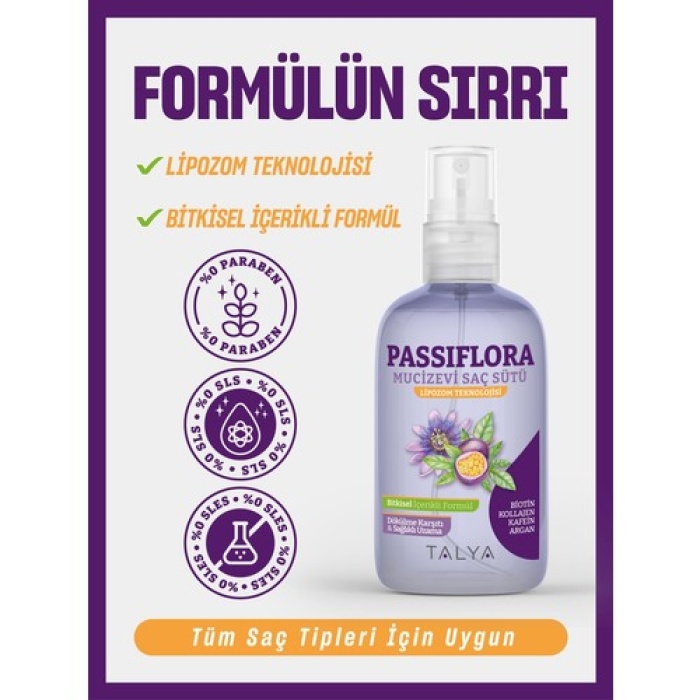 Talya Pasıflora Sac Sutu 200 Ml