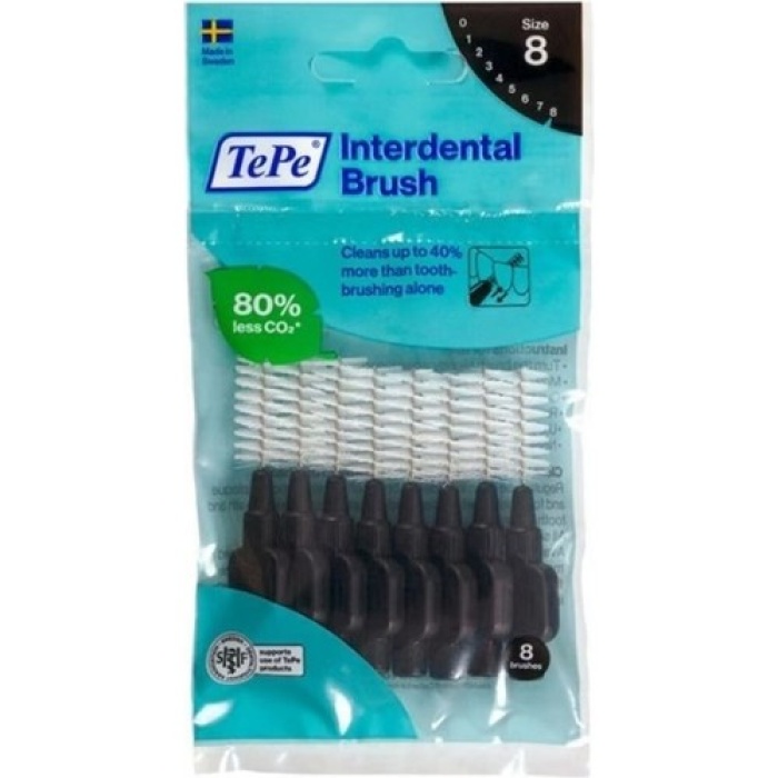 Tepe Arayüz Fırçası Siyah 1.5Mm 8Li T109