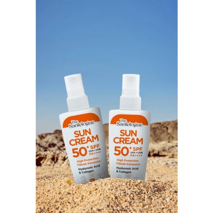The Santelogue Collegen & Hyaluronıc Acıd Sun Mılk Blok Spf50+ 200Ml