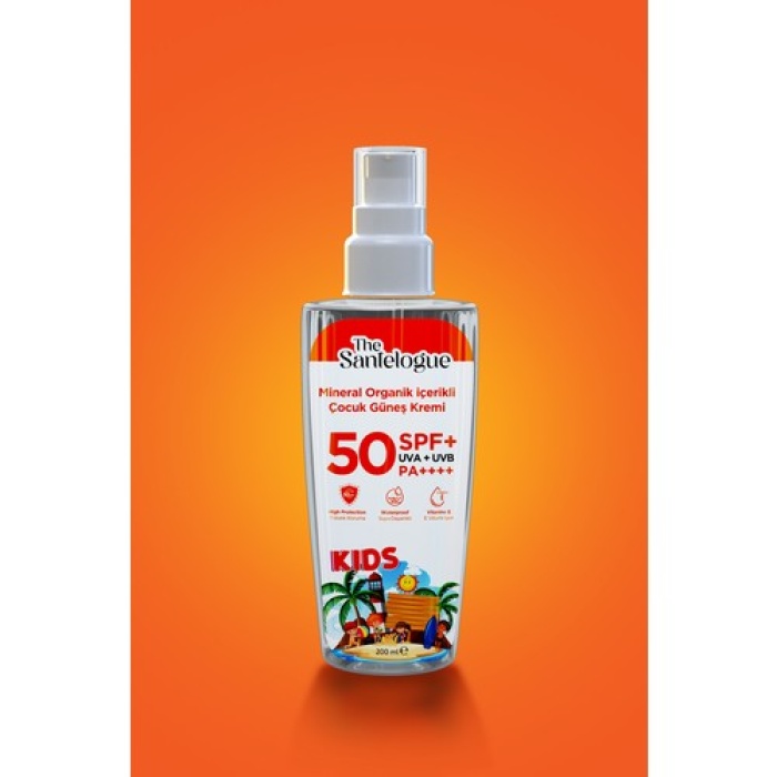 The Santelogue Sun Mılk Kıds Organic Kick Blok Spf50+ 200Ml