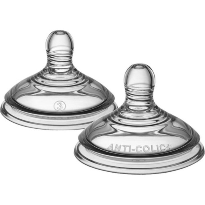Tommee Tippee 2X Gelişmiş Antikolik Biberon Emzik Hızlı Akış 42122451