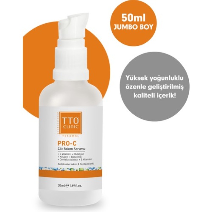 Tto Clinic Pro-C Cilt Bakım Serumu 50Ml