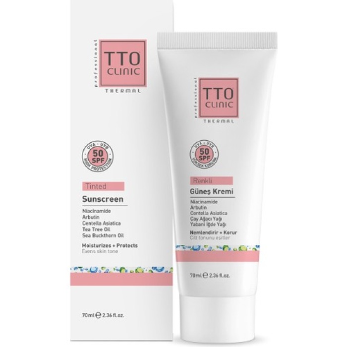 Tto Clinic Renkli Güneş Kremi 70Ml