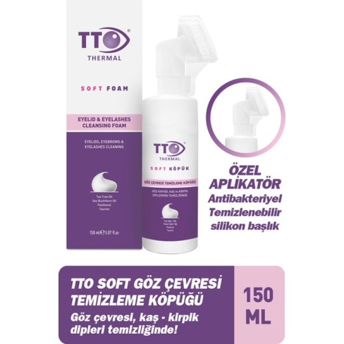 Tto Soft Göz Temizleme Köpüğü 150Ml