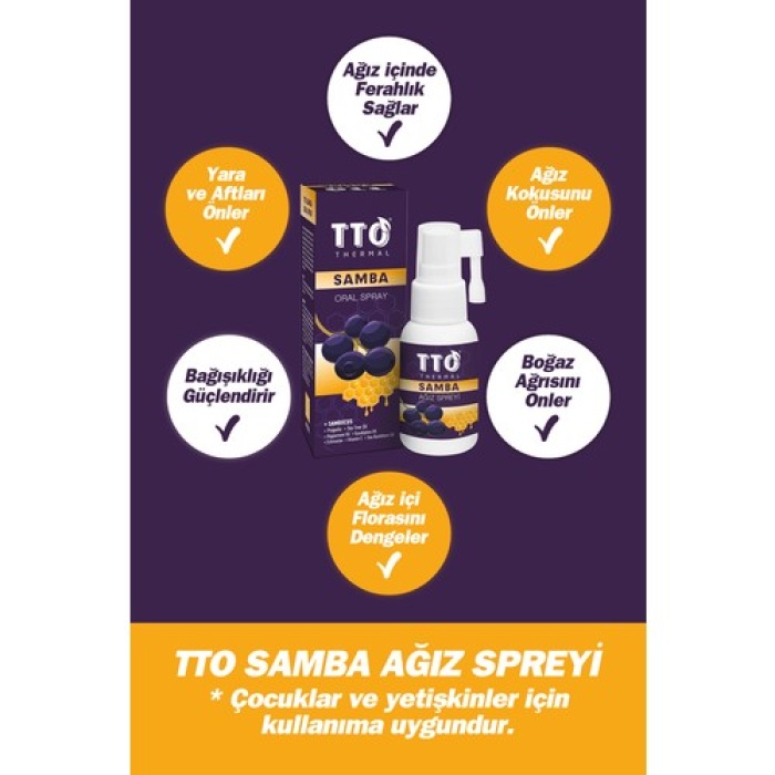 Tto Thermal Samba Ağız Spreyi 30Ml
