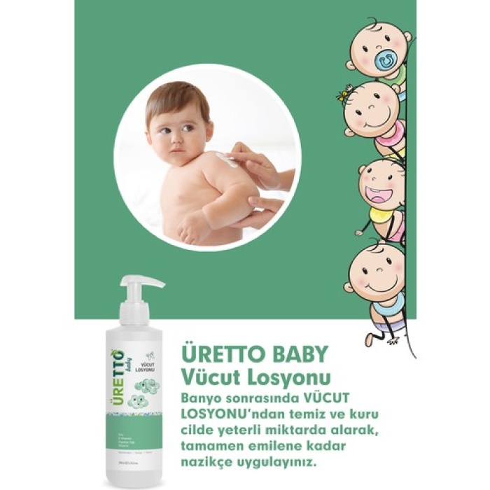 Tto Üretto Baby Vücut Losyonu 200Ml