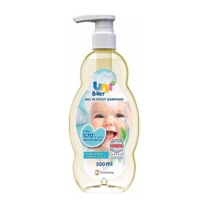 Unı Baby Boyasız Şampuan 500Ml