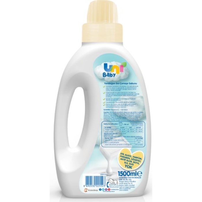 Uni Baby Yenidoğan Çamaşır Sabunu 1500Ml