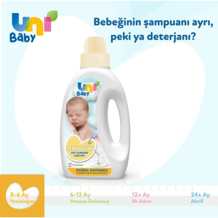 Uni Baby Yenidoğan Çamaşır Sabunu 1500Ml