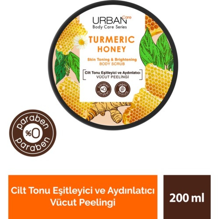 Urban Care Turmeric Honey Vücut Peeling 200Ml