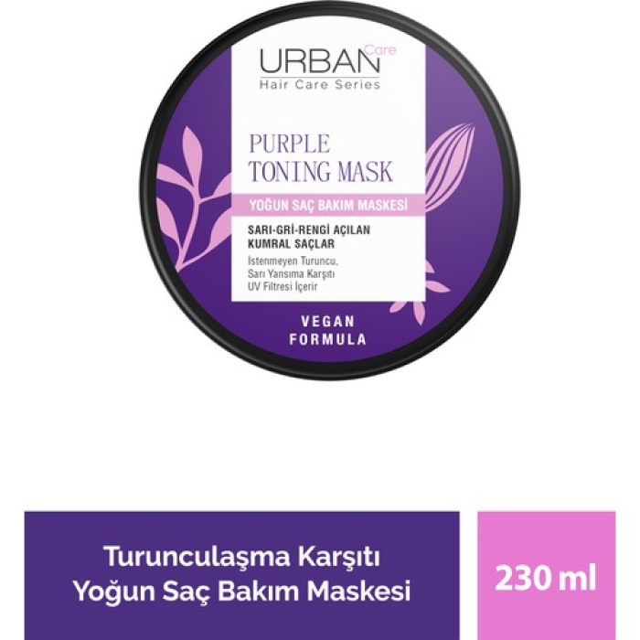 Urban Care Turunculaşma Karşıtı Yoğun Saç Bakım Maskesi 230Ml