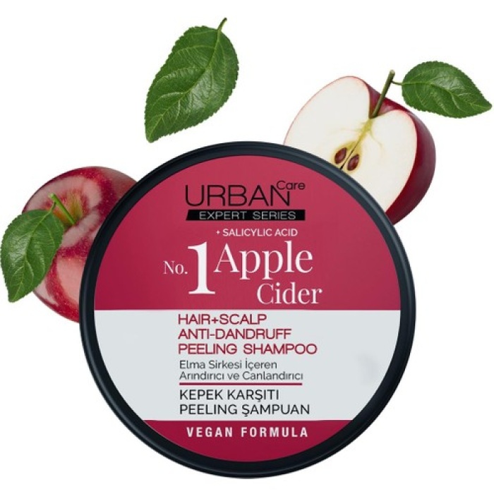 Urban Expert Elma Sirkesi Kepek Karşıtı Peeling Şampuan 200Ml