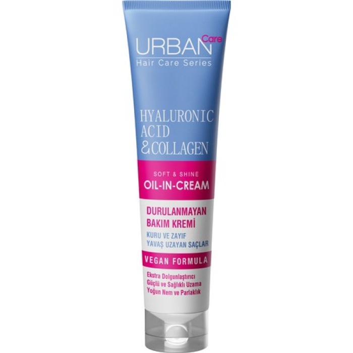 Urban Hyaluronic Acid & Collagen Durulanmayan Saç Bakım Kremi 150Ml