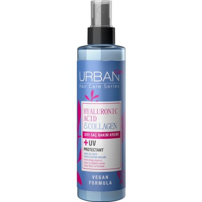 Urban Hyaluronic Acid & Collagen Sıvı Saç Bakım Kremi 200Ml