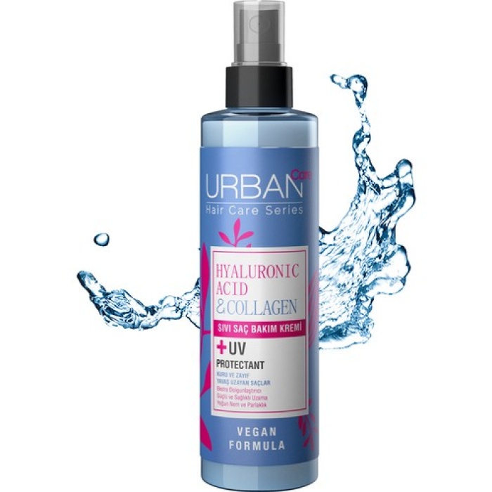 Urban Hyaluronic Acid & Collagen Sıvı Saç Bakım Kremi 200Ml