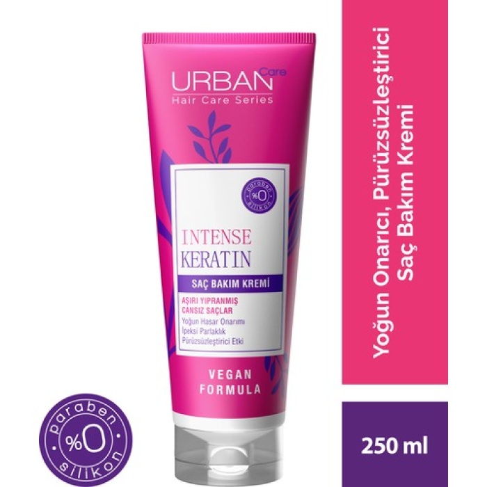 Urban Intense Keratin Saç Bakım Kremi 250Ml
