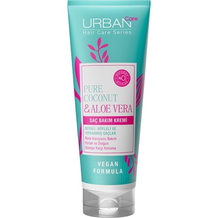 Urban Pure Coconut & Aloevera Saç Bakım Kremi 250Ml