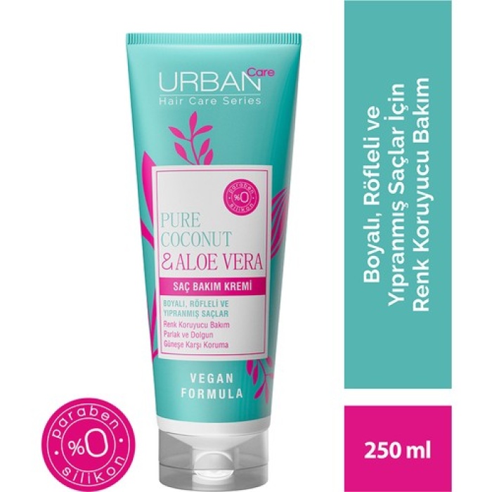 Urban Pure Coconut & Aloevera Şampuan 250Ml