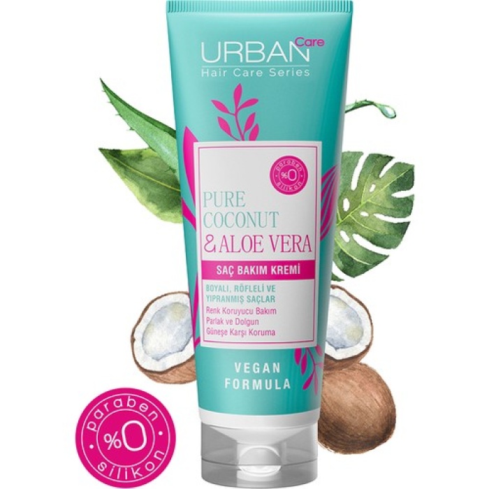 Urban Pure Coconut & Aloevera Şampuan 250Ml