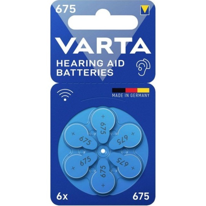 Varta Kulak Pili No: 675 6Lı