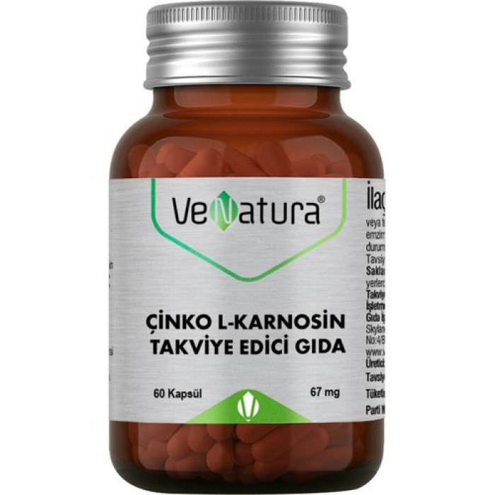 Venatura Cınko L Karnosın 60 Kapsul