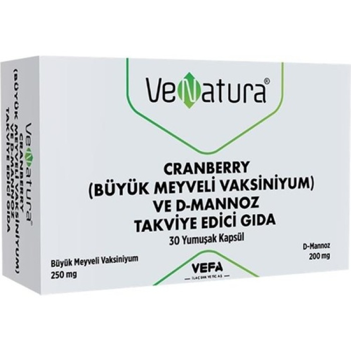 Venatura Cranberry Ve D-Mannoz 30 Kaps.