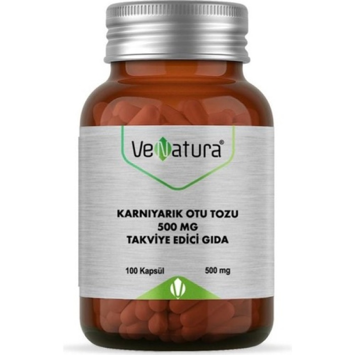 Venatura Karnıyarık Otu Tozu 500 Mg 100 Kaps