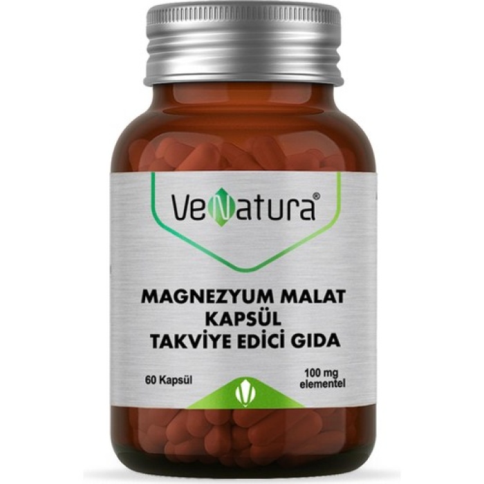 Venatura Magnezyum Malat 60 Kaps