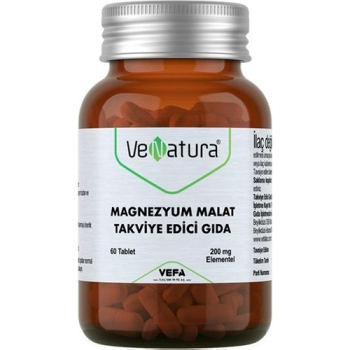 Venatura Magnezyum Malat 60 Tablet