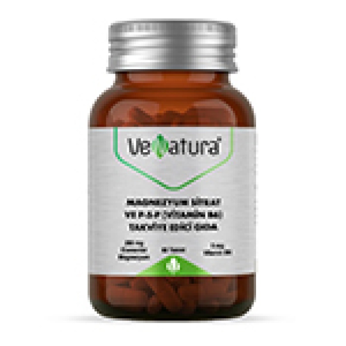 Venatura Magnezyum Sitrat ve P-5-P (Vitamin B6) 60 Tablet
