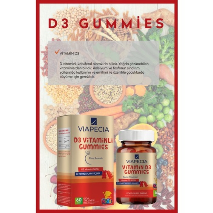 Vıapecıa D Vıtamını Gummy