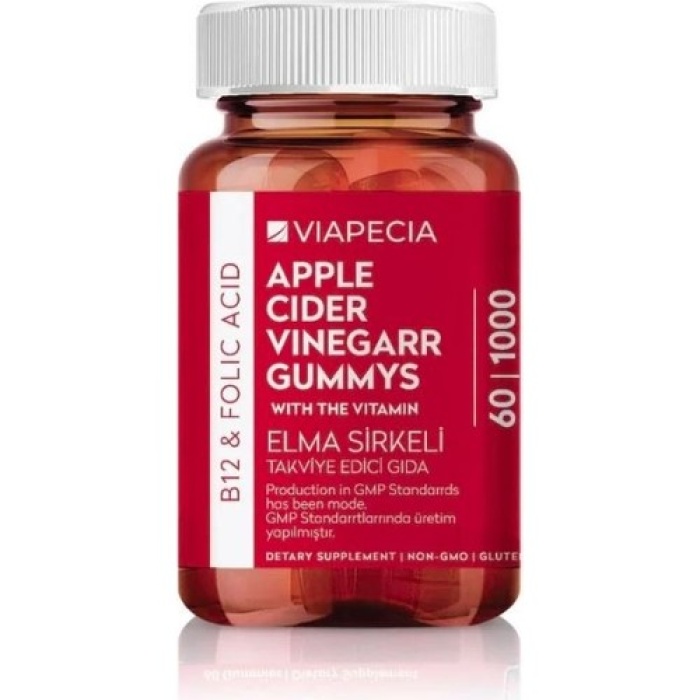 Vıapecıa Elma Sırkelı 60 Gummy