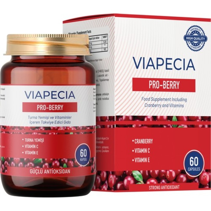 Vıapecıa Pro-Berry 60 Kapsul
