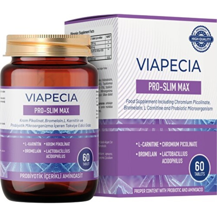 Vıapecıa Pro-Slım Max 60 Tablet