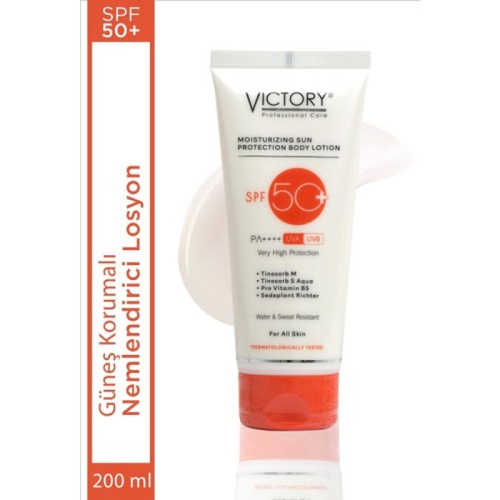 Vıctory Güneş Korumalı Vücut Losyonu Spf 50+ 200 Ml