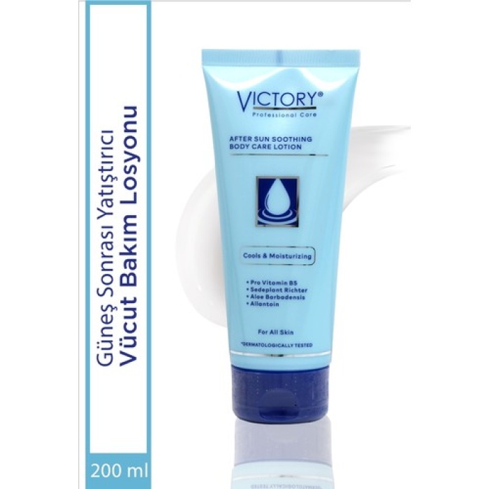 Vıctory Güneş Sonrası Yatıştırıcı Vücut Bakım Losyonu 200 Ml