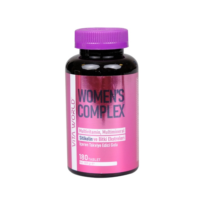 Vıtaworld Multi Vıt Sıtıkolınlı Women Complex 180 Tb