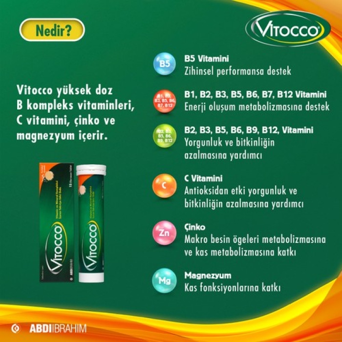 Vıtocco 15 Eff. Tablet