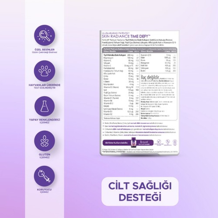 Perfectıl Platınıum Radıance 60 Tablet
