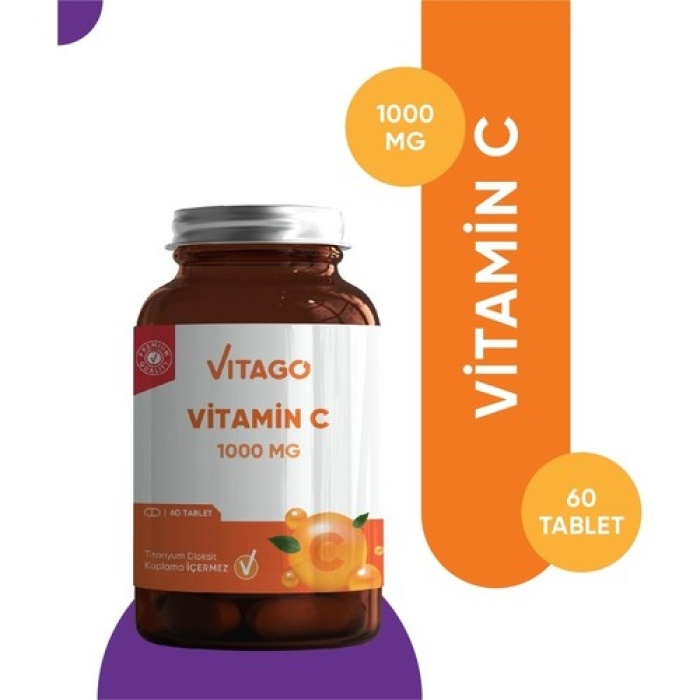 Vıtago Premıum Vıtamın C 1000Mg 60 Tab