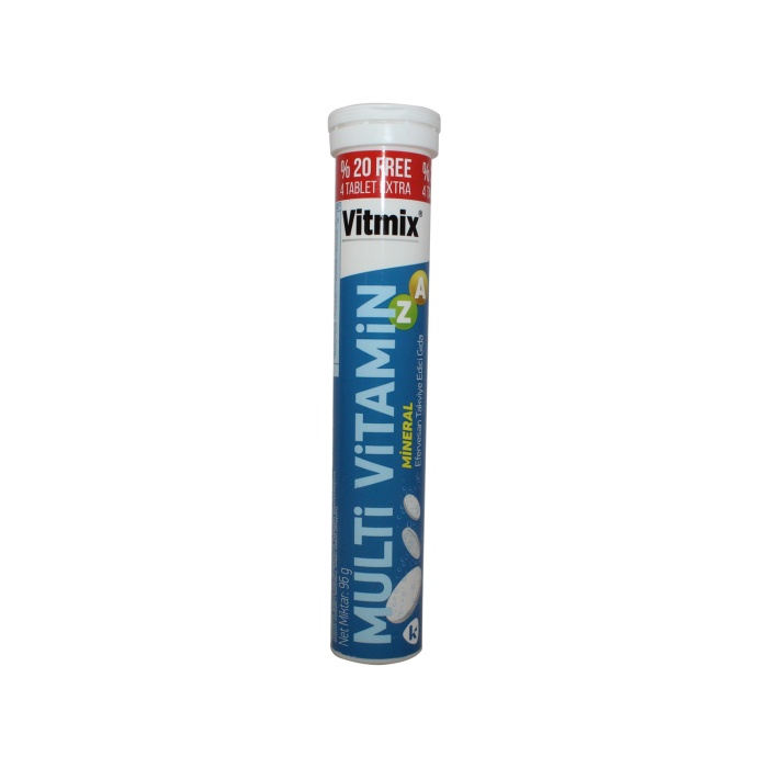 Vitmix Multivitamin + Mineral Efervesan Tablet 24Lü