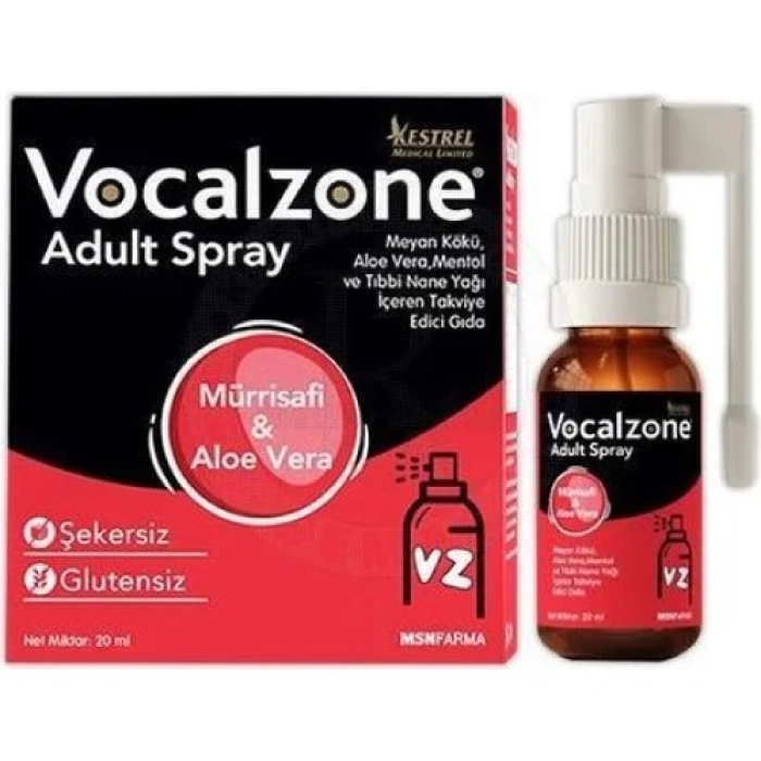 Vocalzone Yetıskın Bogaz Spreyı 20Ml