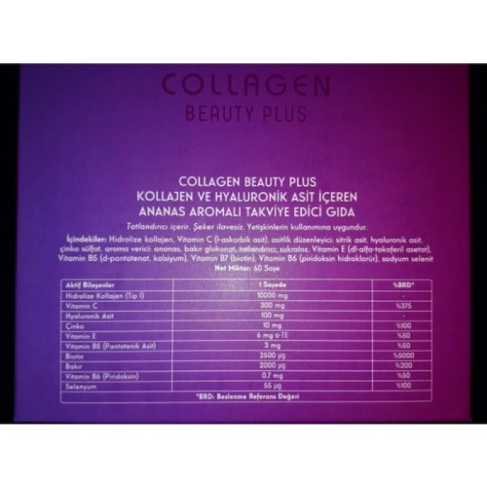 Voonka Collagen Beauty Plus Ananas 60 Sachets