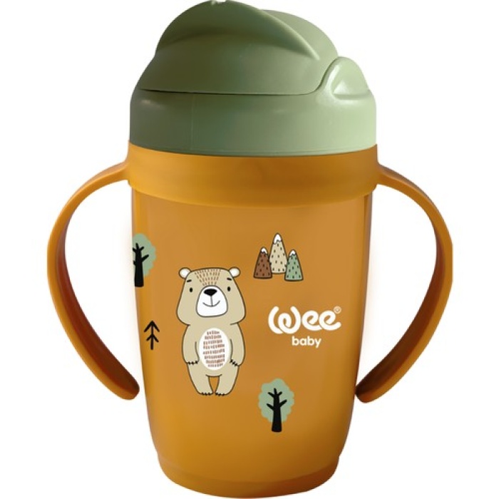 Wee 339 Baby Friends Kulplu Pipetli Bardak
