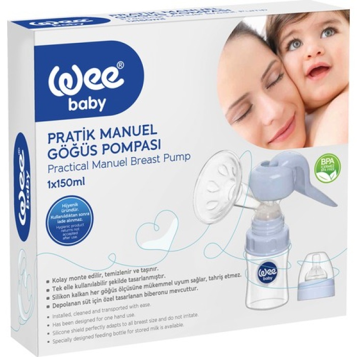 Wee 752 Pratik Biberonlu Göğüs Pompası