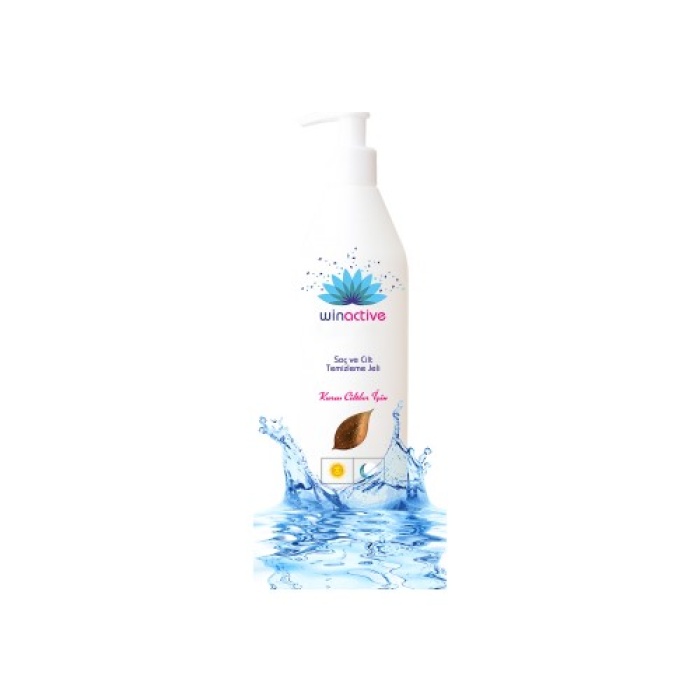 Wınactıve Saç Ve Cilt Temizleme Jeli Kuru Cilt Tipleri İçin 250Ml