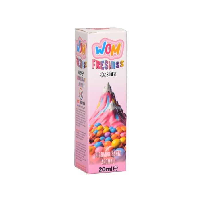 Wom Freshıss Ağız Spreyi 20 Ml Bıgbabol Sakız