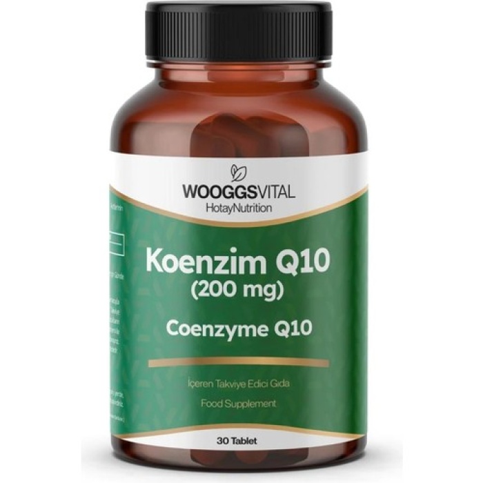 Wooggs Vıtal Koenzım Q10 ( 200 Mg) Iteg 30 Tablet